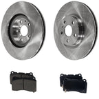Front Brake Disc Rotors and Pads Kit for Cadillac XTS, Buick Regal (2014–2017)