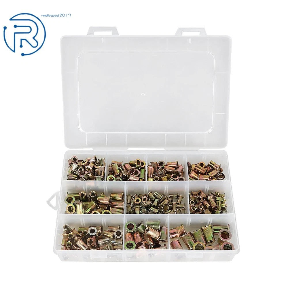 Rivet Nut Kit for Metric Applications (300 Pack)