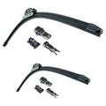 2X Valeo Beam Titanium Windshield Wiper Blades for 24" 21"