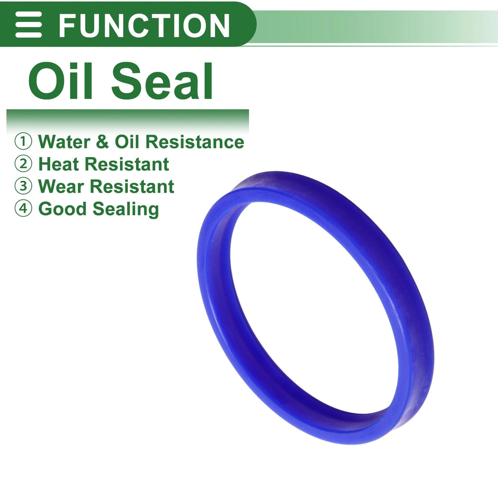 Set of 5 Oil Seal Rotary Shaft Seal 75x85x10mm High Pressure for Various Models