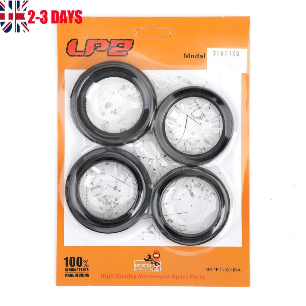 Fork Oil Dust Seal for Honda CB700SC VT600 Shadow VLX600 (1984–2007) 51490-MR1-671
