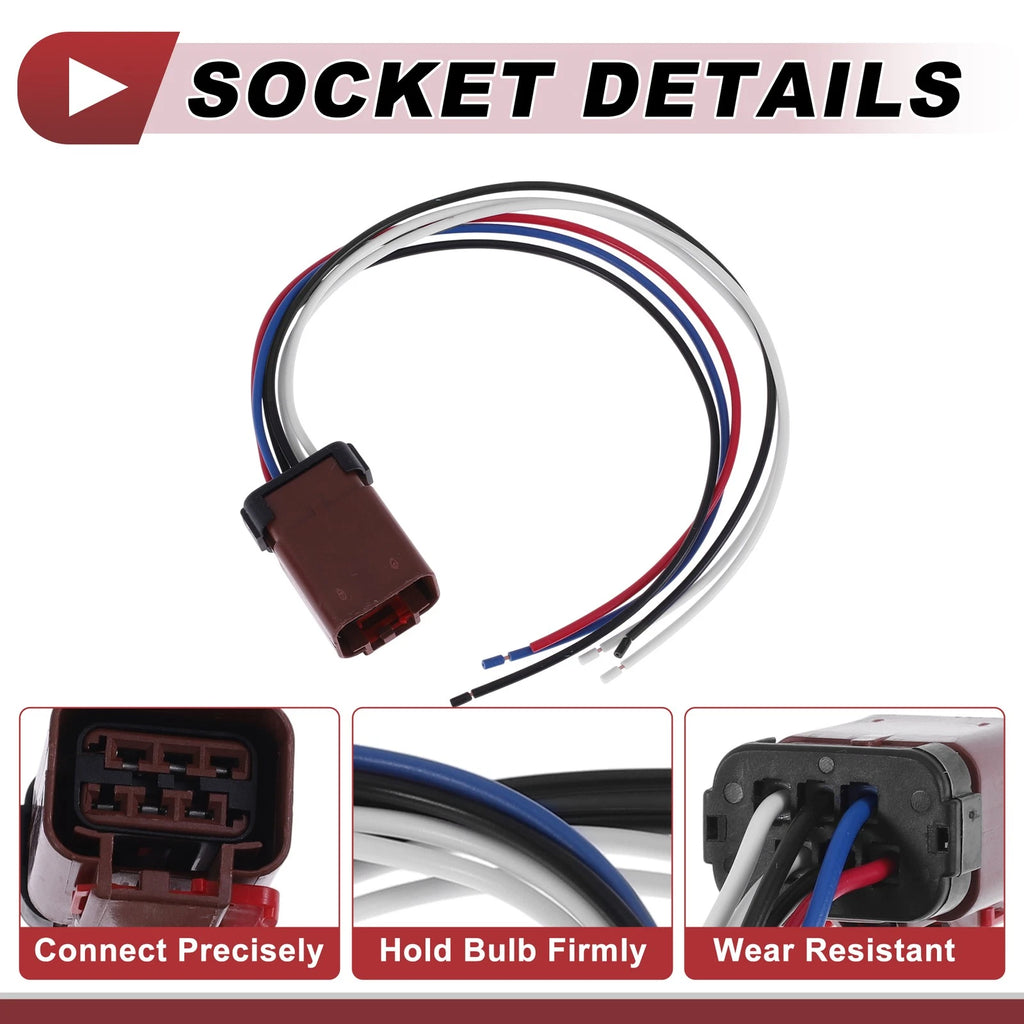 Tail Light Socket Wiring for Dodge Ram 2500 (2003–2006) No. 55077347AF