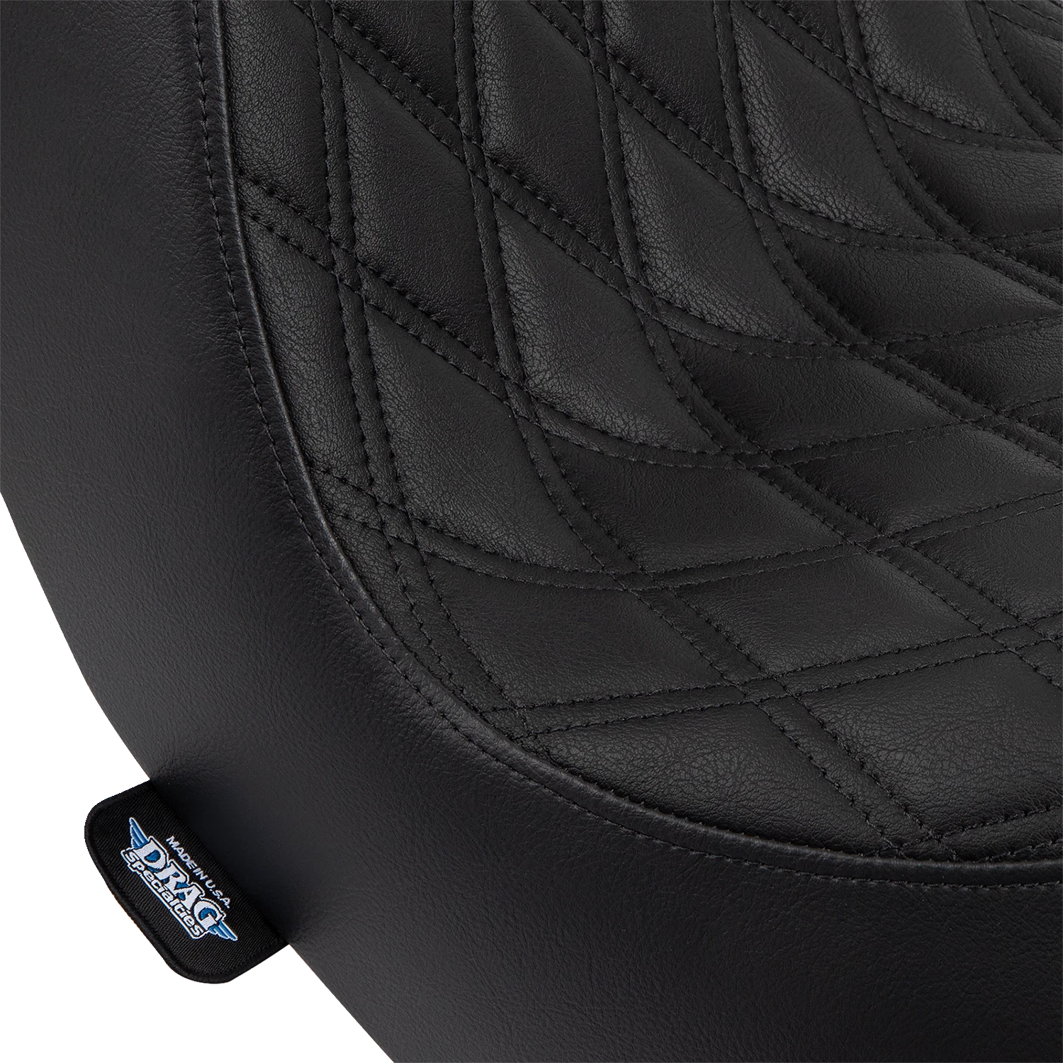 Predator III 2-Up Seat for Harley Davidson (2000–2023) - Double Diamond - Black
