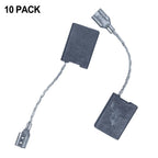 Set of 10 Carbon Brush Replacements for Power Tools