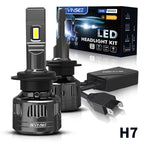 2X H7 LED Headlight Bulbs for Bevinsee V45 (120W 22000LM 6500K)