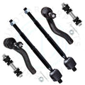 6X Front Inner Outer Tie Rod Sway Bar Link for Toyota Echo (2000–2005)