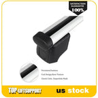Set of 2 Roof Rack Cross Bars for Audi Q5 SQ5 (2012–2015) Black Aluminum