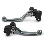 Titanium Pivot Brake Clutch Levers for Honda CRF125R/150R/250R (1997–2021)
