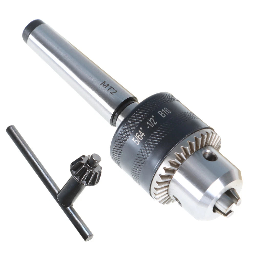 Drill Chuck Tool for Lathe MT2 (5/64'' to 1/2'')