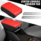 Center Console Armrest Cushion for Toyota Corolla Cross (2022–2023) Black Red