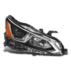 Left Side Headlight Lamp for VW Passat (2012–2015) Amber Corner Black