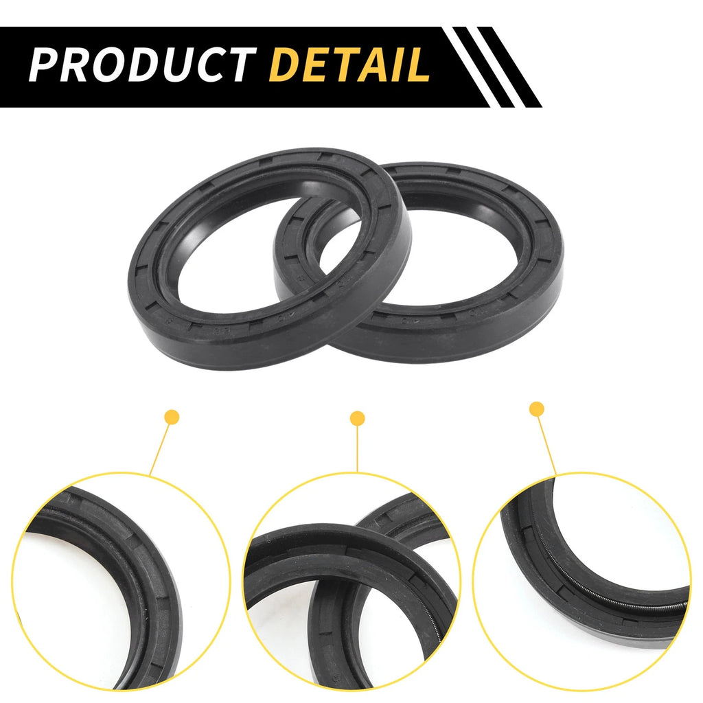 Set of 5 Oil Seal Rotary Shaft Seal NBR Rubber 40x55x8mm