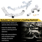 Upgraded Metal Coolant Crossover Pipe for Jaguar Land Rover (2010–2023)
