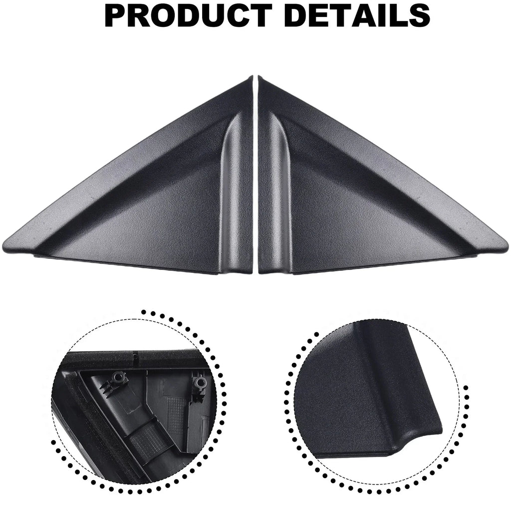 2 x Rear Door Triangular Panels for Kia (2004–2009)