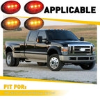 LED Bed Fender Marker Lights for Ford F350 F450 F550 Super Duty