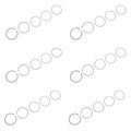 6pc Engine Piston Ring Set for Chevrolet Captiva Sport Equinox (2008–2017)