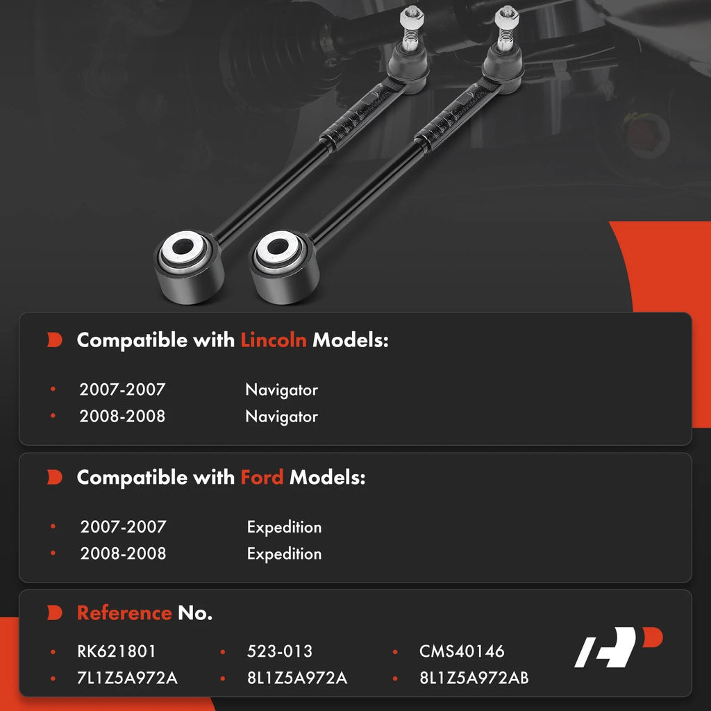 2X Rear Upper Control Arm Ball Joint for Ford Expedition Lincoln (2007-2008)