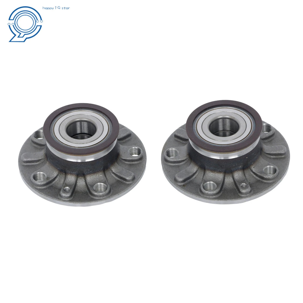 Pair Rear Wheel Bearing Hub Assembly for Volkswagen Jetta Beetle Golf (2012–2014)