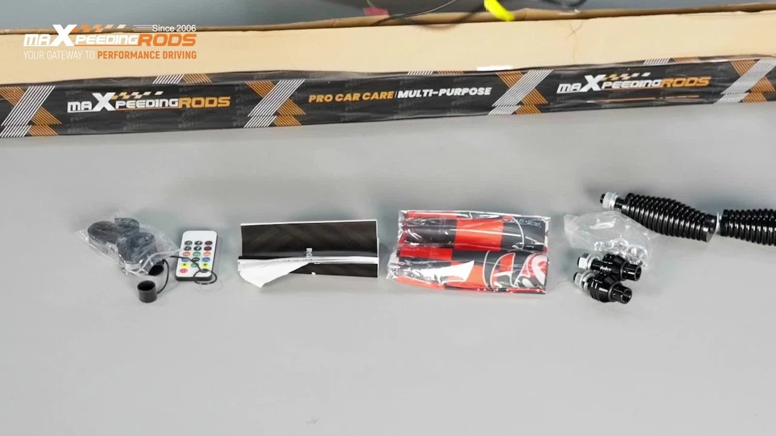 4ft LED Whip Light Bar for UTV ATV (RGB, Remote Control, Spiral)