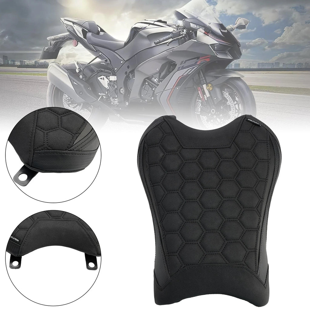 Front Driver Raider Seat Pillion Saddle Black for Kawasaki ZX-10R/RR (2021–2023)