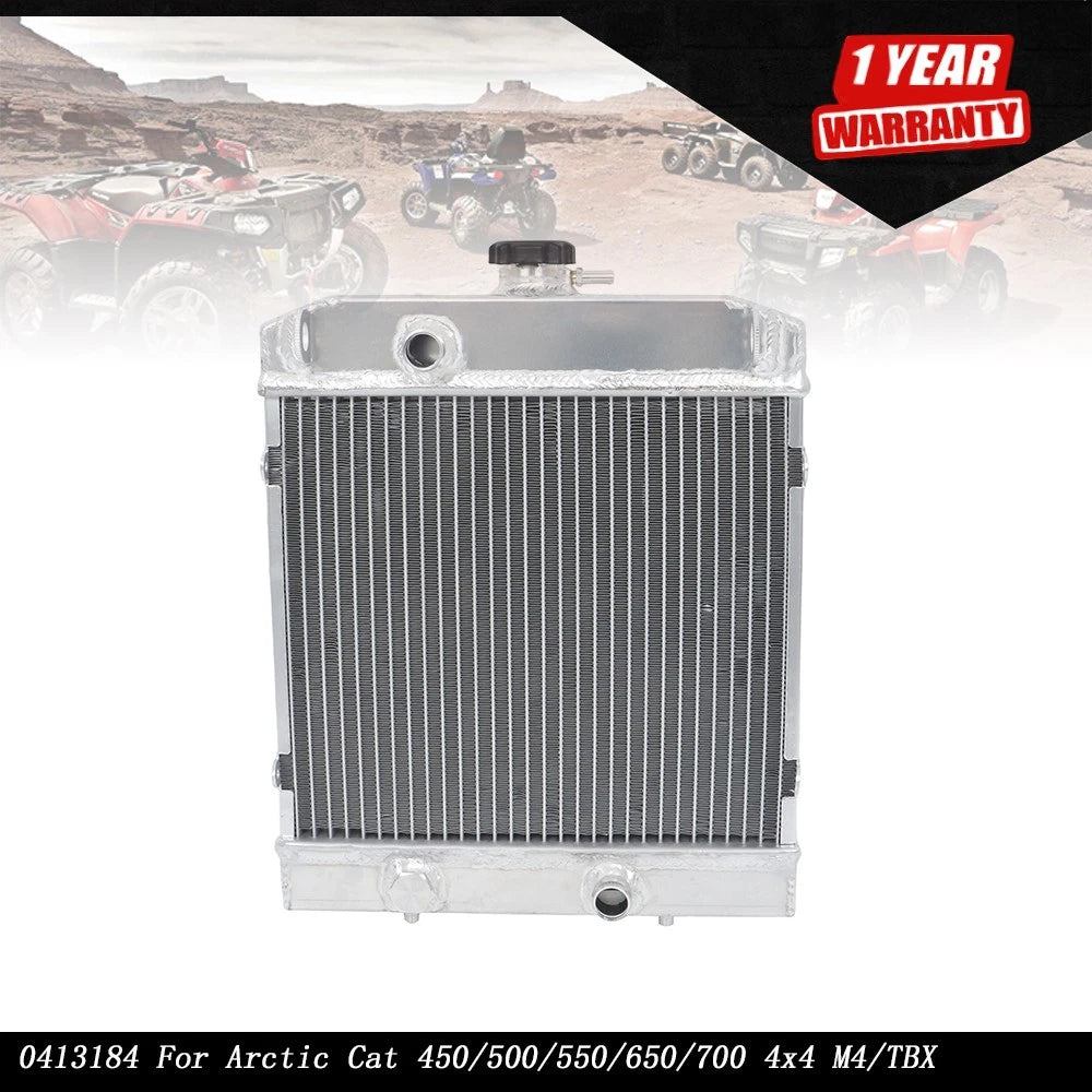 Aluminum Radiator for Arctic Cat 450/500/550/650/700 (2004–2018)
