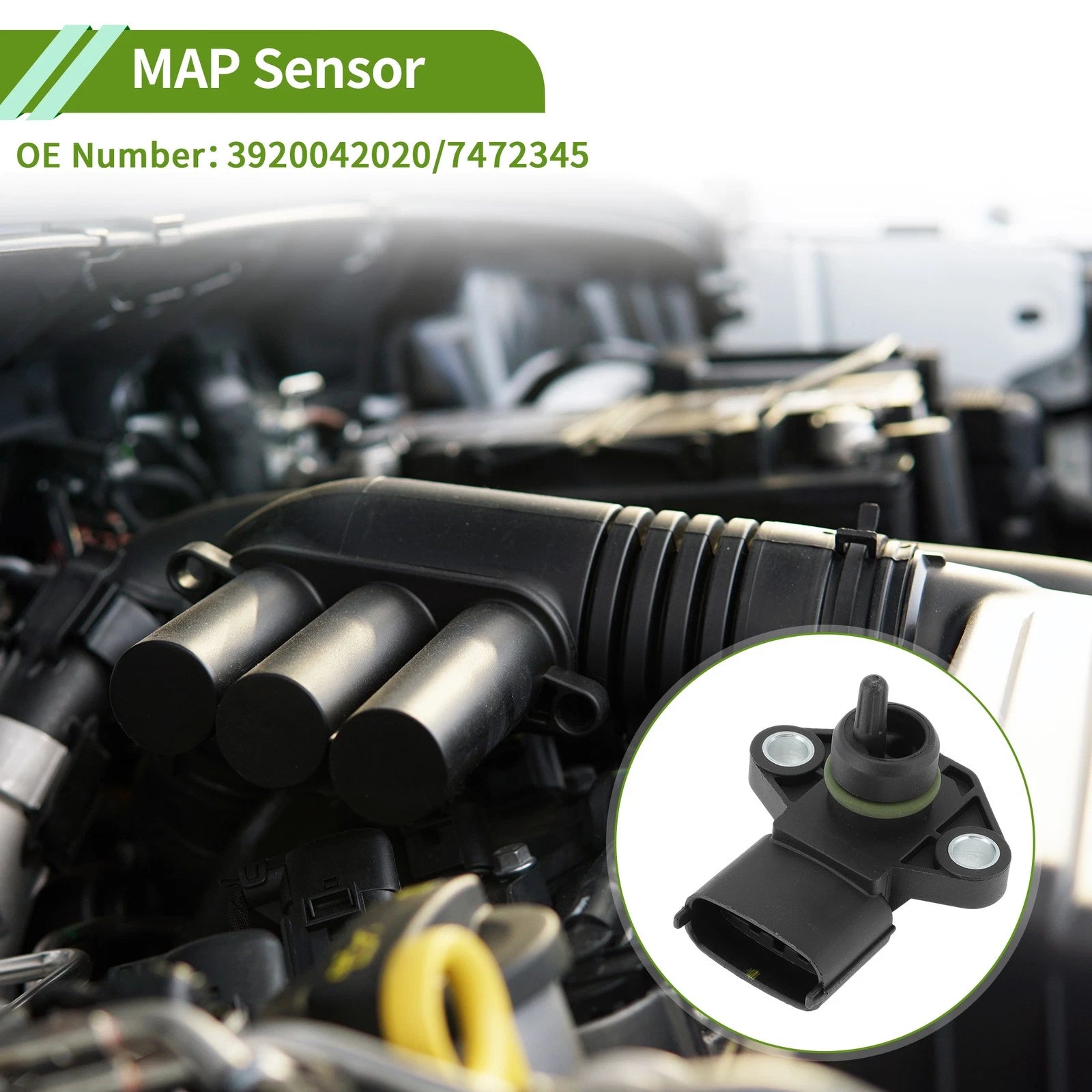 Manifold Absolute Pressure Sensor for KIA Cerato (LD) (2005–2006) No.3920042020