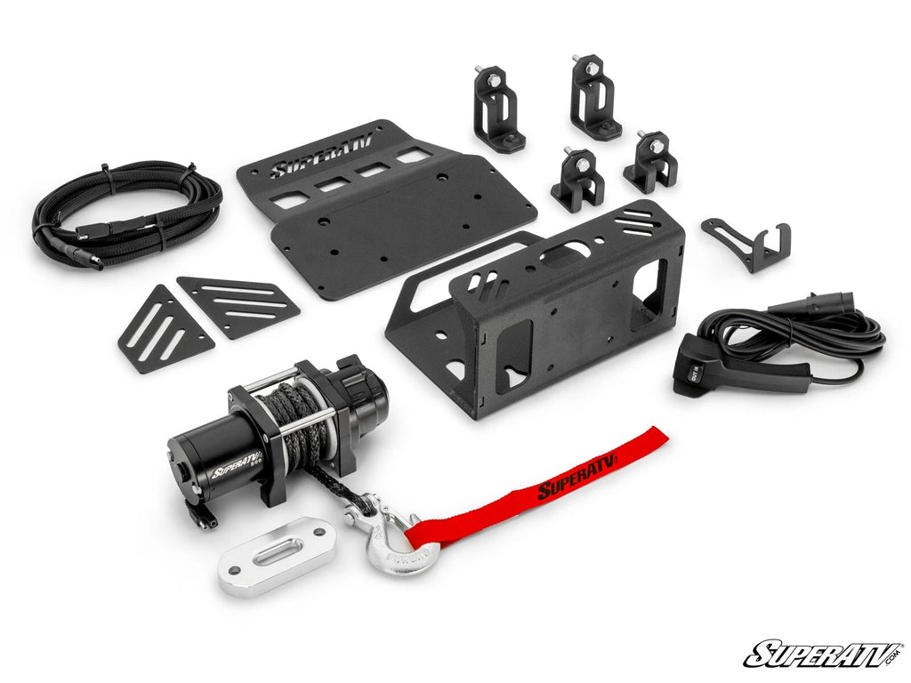 Bed Winch for Kawasaki Mule Pro (2015–2023)