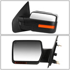 Power Heated LED Signal Chrome Side Mirror for Ford F150 (2004–2014)