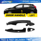 Outer Exterior Door Handle for Hyundai Accent (2012–2017) - Driver Side, Rear