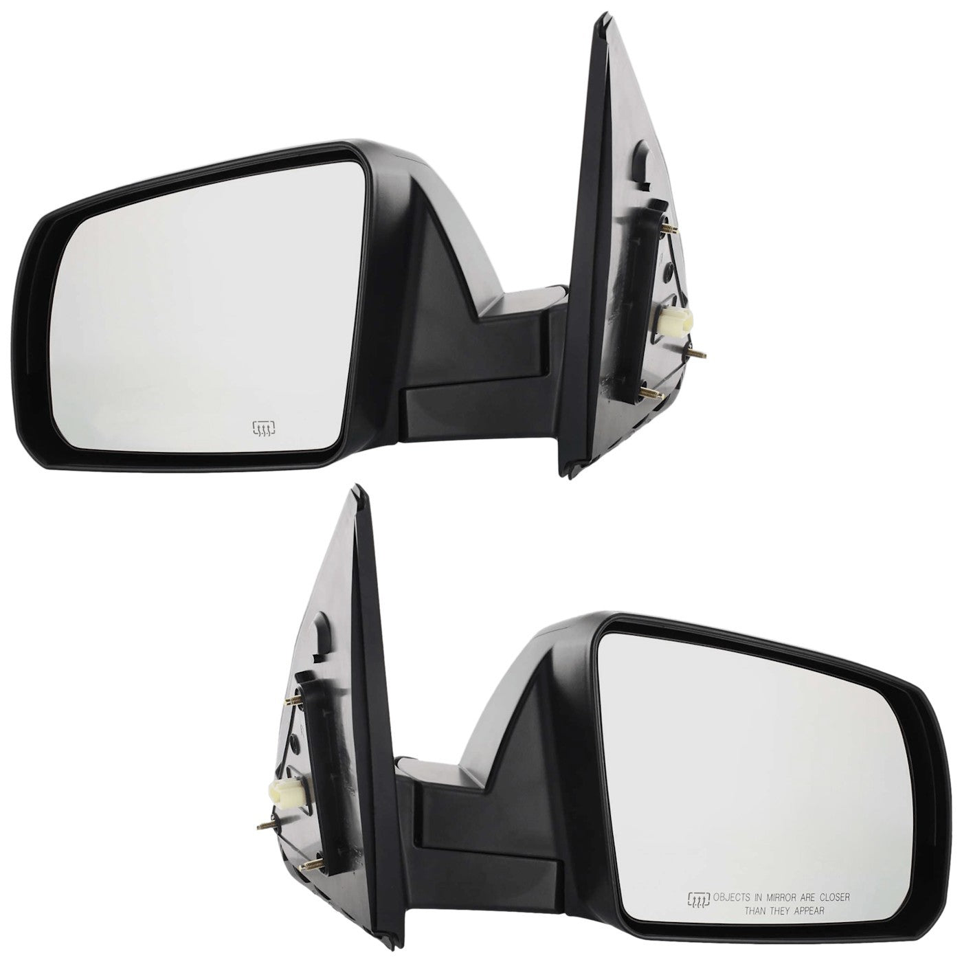 Set of 2 Heated Mirrors for Toyota Tundra