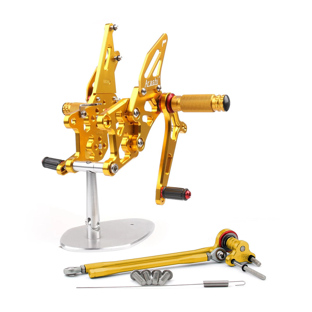 Rearset for Honda CBR600RR (2007–2008) Gold