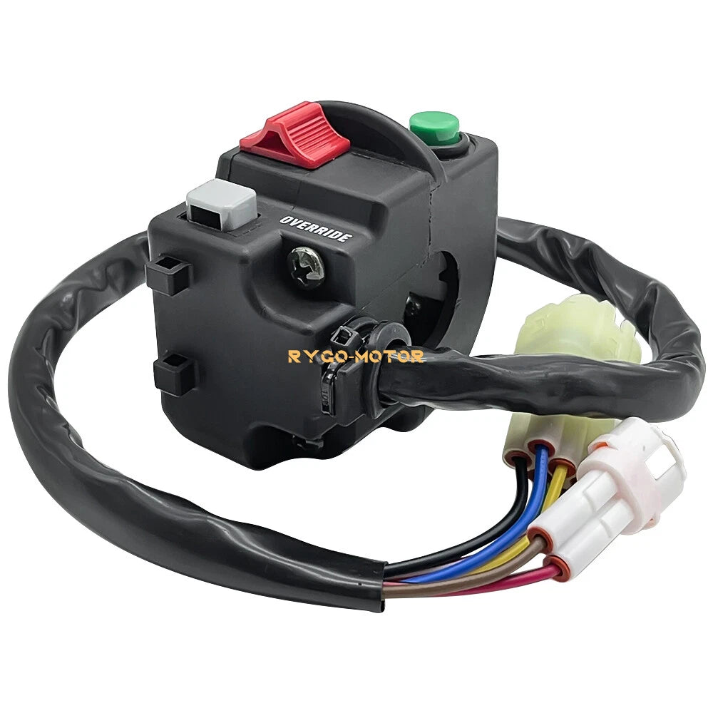 Left Handlebar Switch Start Stop Light Override for Yamaha Grizzly 550 (2007–2014)