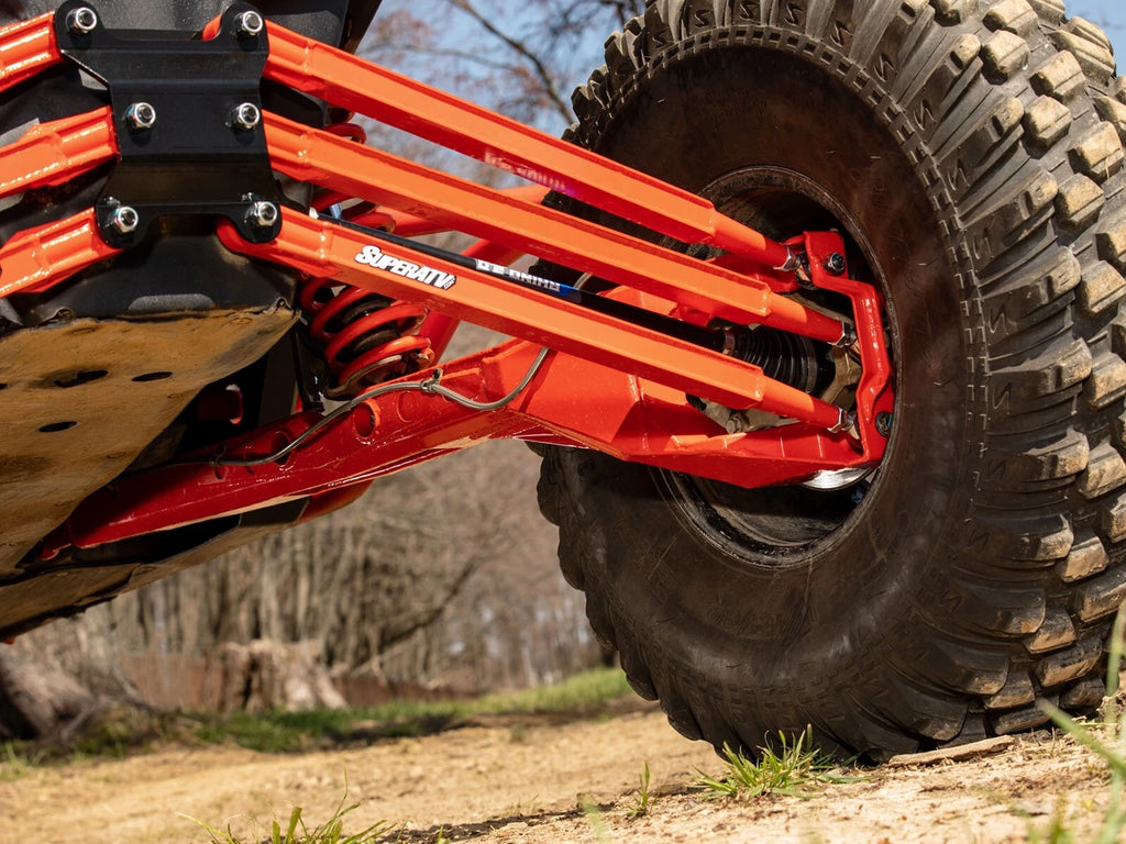 Rear Trailing Arms for Can-Am Maverick X3 (72") - Red