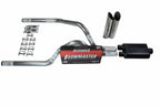 2.5" Dual Exhaust Kit for Dodge Dakota (1997–2005) Flowmaster 40 Series SW Tip