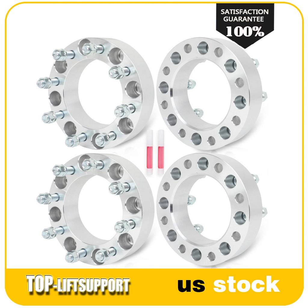 Set of 4 Wheel Adapters for Ford F-250 Super Duty (8x170 to 8x6.5)