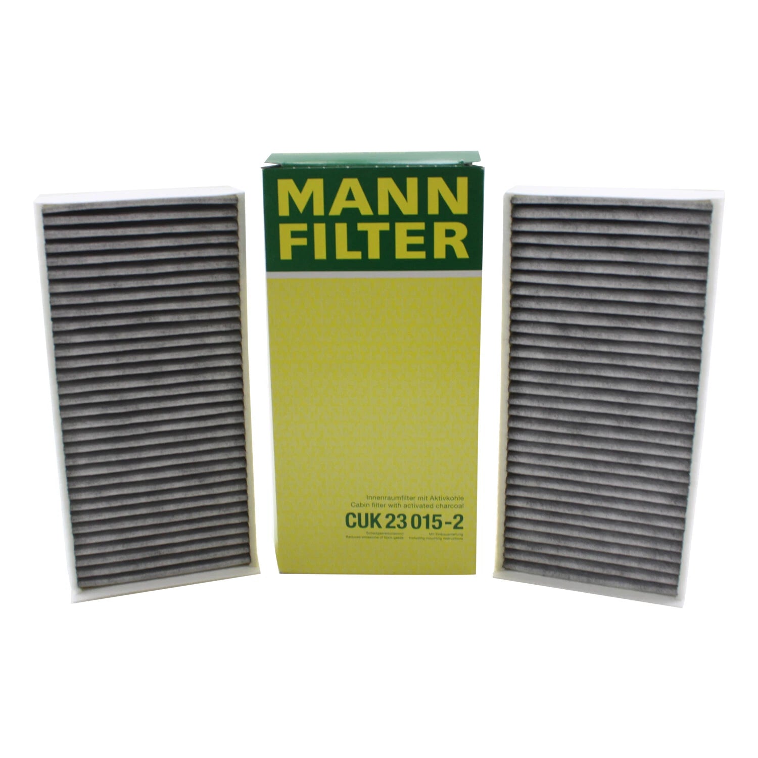 Set of 2 Cabin Air Filters for BMW Mini F39 F48 F54 F55 F57 F60 (2017–2023)