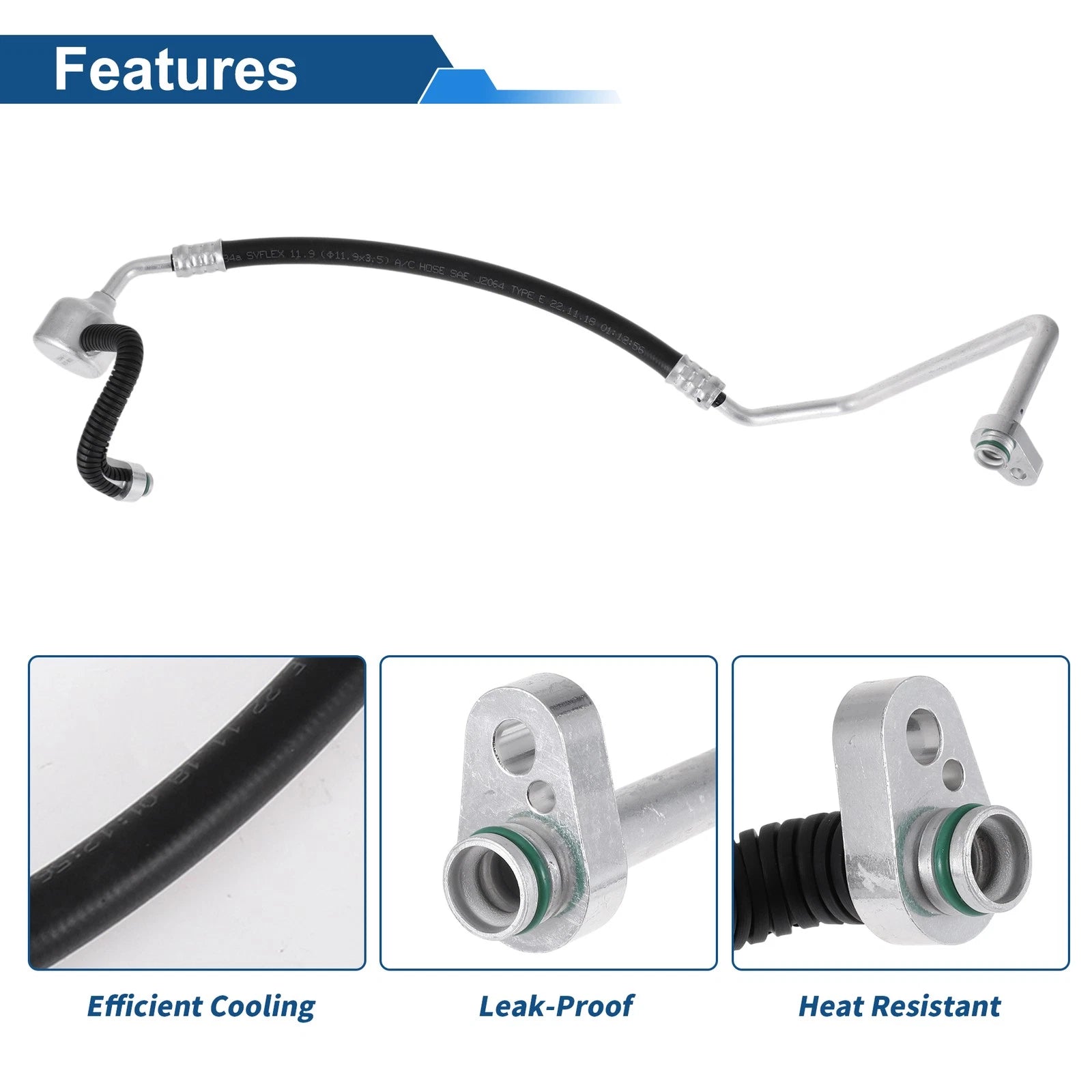 A/C Refrigerant Liquid Hose for Toyota RAV4 (2013–2018) No. 887030R020