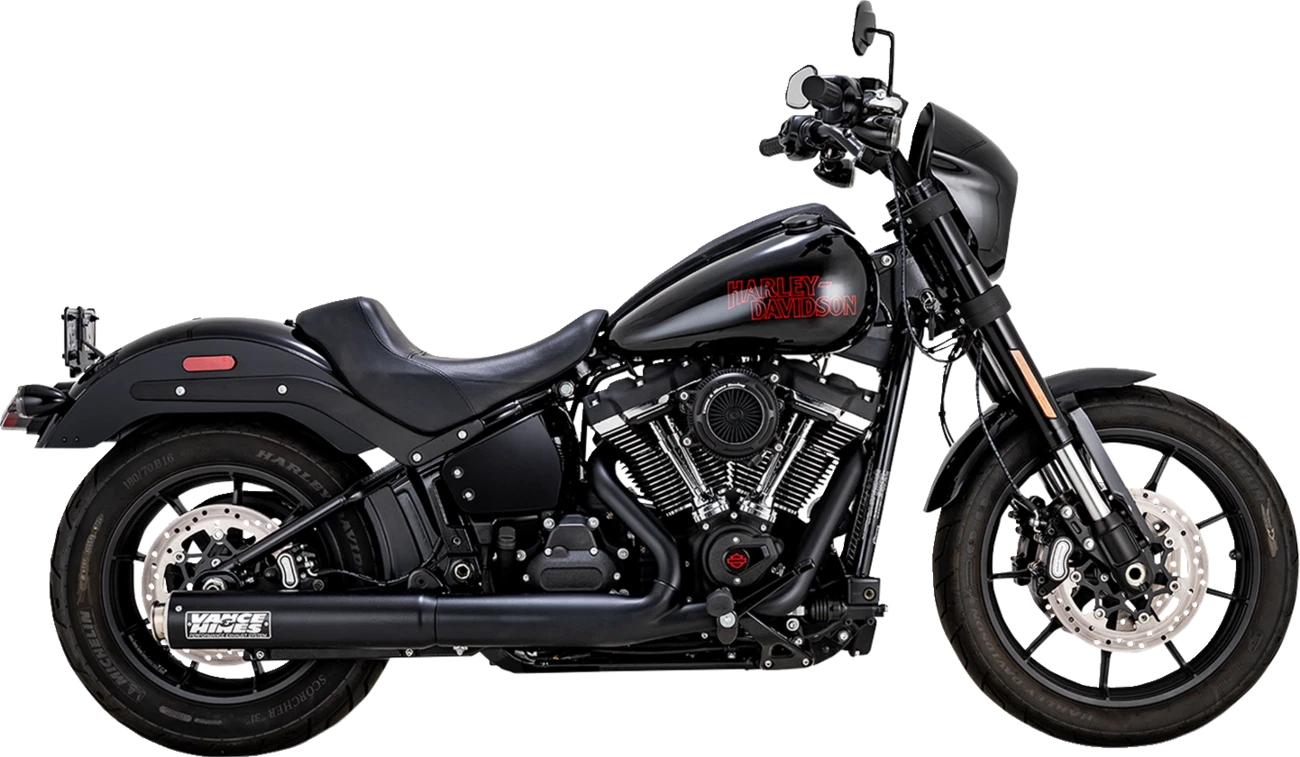 Vance & Hines Supersport Slip-On Muffler for Motorcycle (Black) (46746)