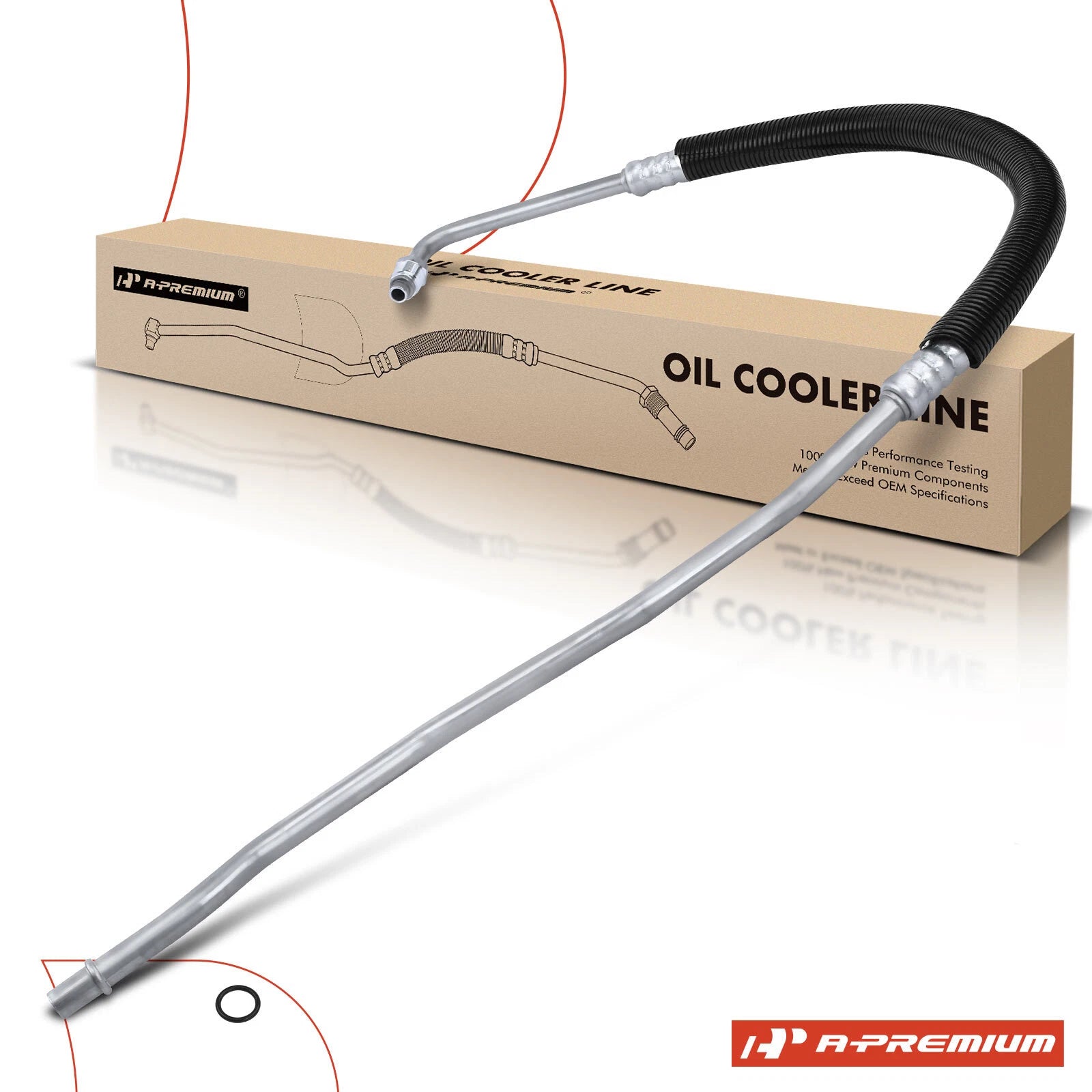 Engine Oil Cooler Line for Chevy Tahoe, GMC K1500, Yukon (1995)