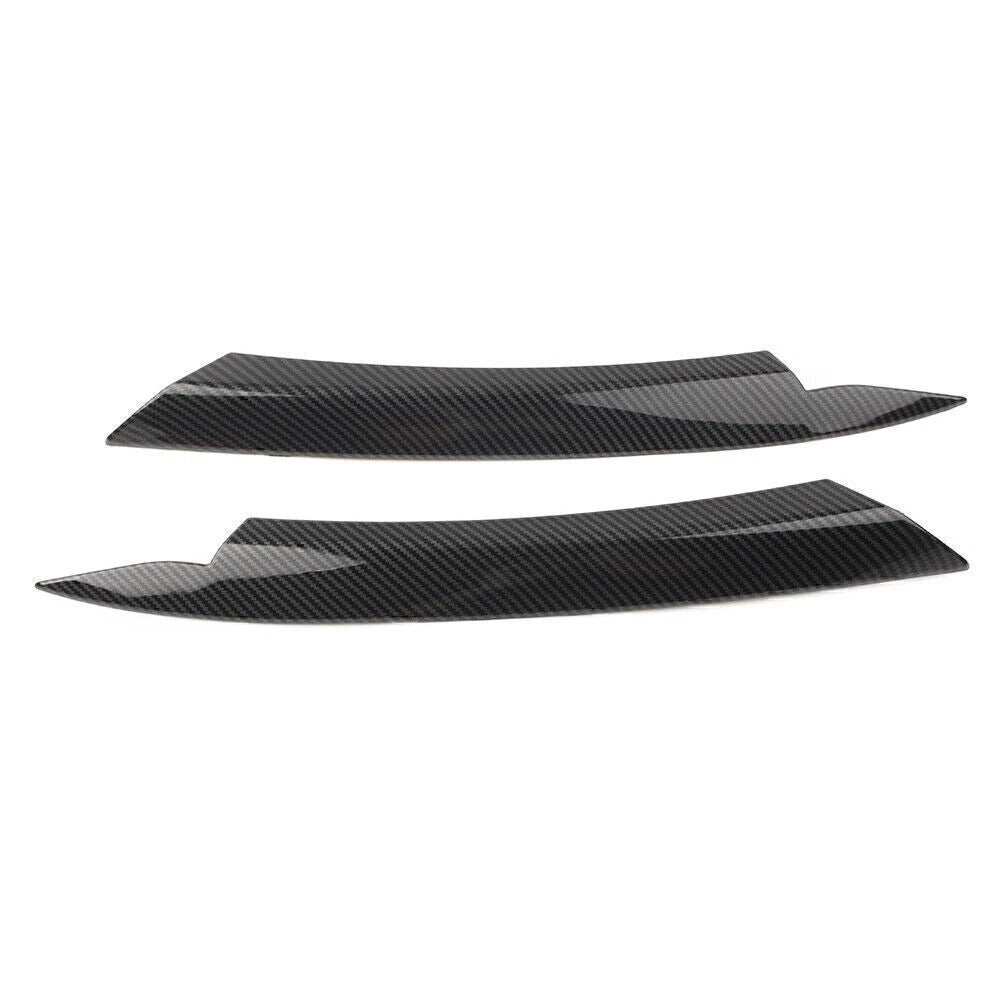 Headlight Cover Eyelid Trim Sticker Carbon Fiber for VW Passat B7 (2010–2014)