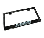 License Plate Frame Real Carbon Fiber Chrome HEMI for Dodge Charger (2006–2023)