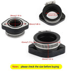 2X 28mm Intake Carb Boot Flange Manifold for 110 125 140 150 160cc Engine
