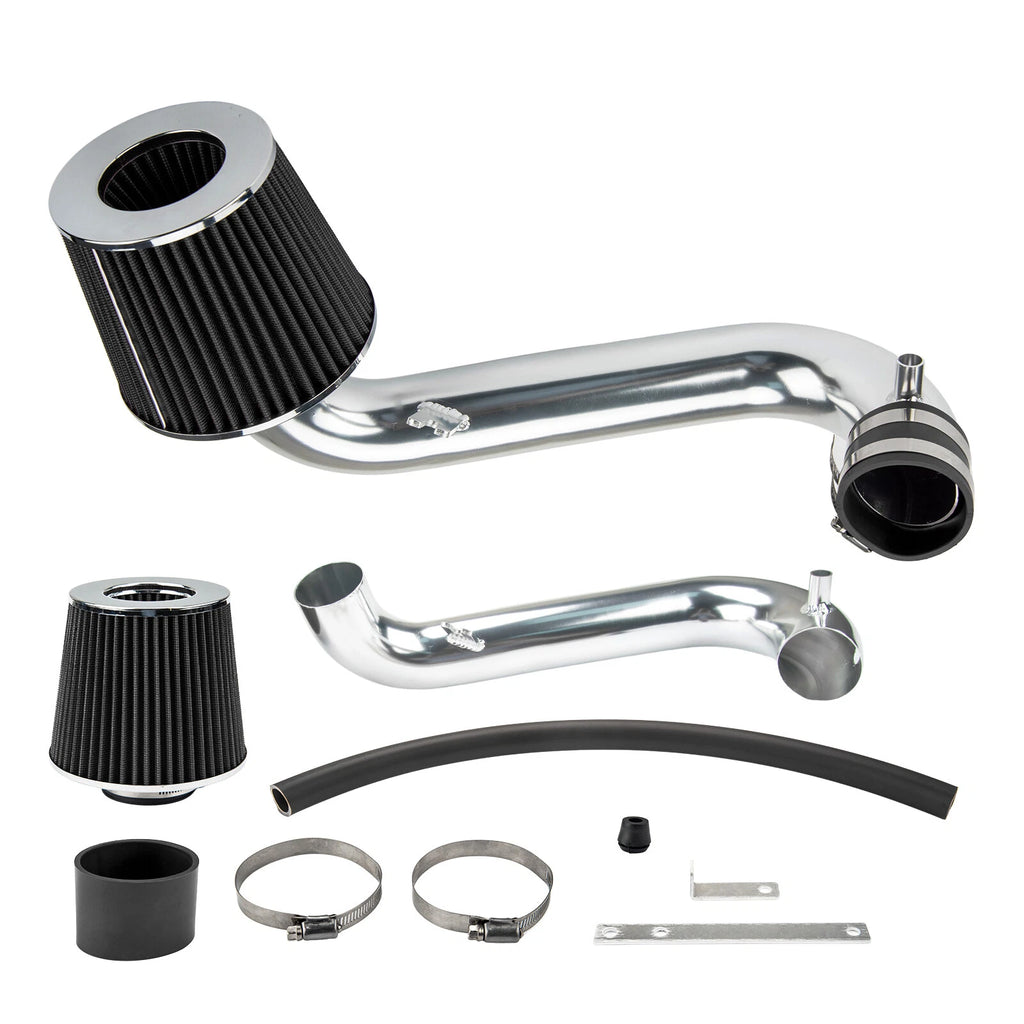 Black Cold Air Intake System with Red Filter for 2001–2005 Honda Civic DX/LX/EX/GX/VP