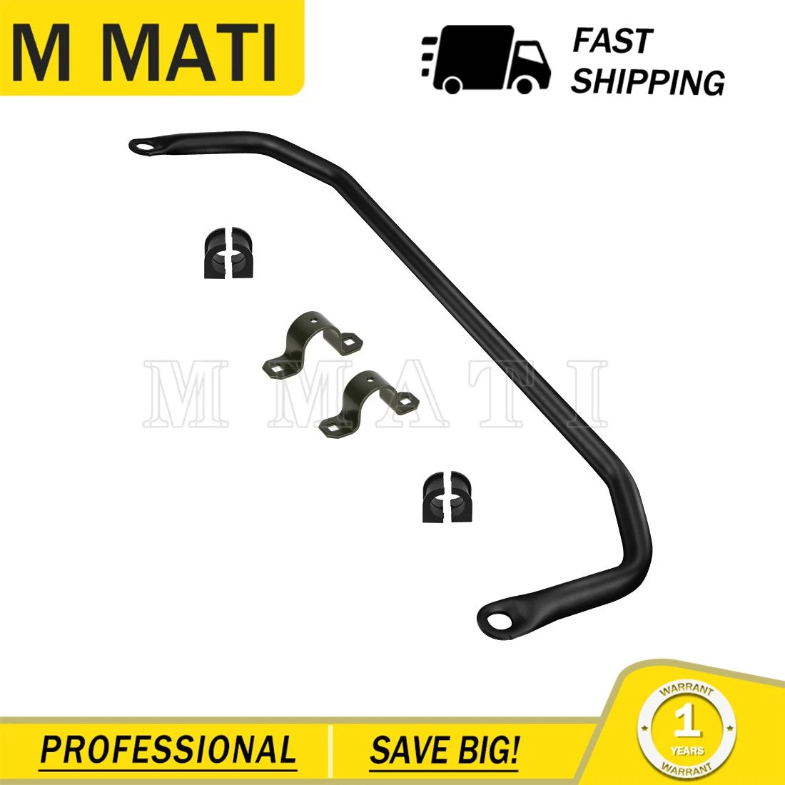 Rear Sway Bar Tube Bushing Bracket for Polaris Ranger 570 EPS Crew (2014–2015)