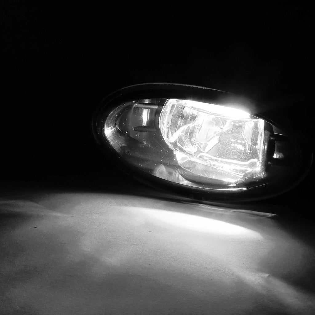Set of 2 Clear Lens LED Fog Lights for Honda Civic (2009–2013) & Accord (2008–2011)