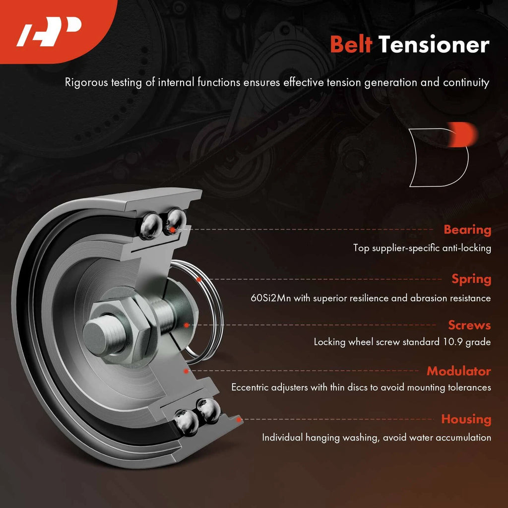 6X Timing Belt Kit for Acura CL, Honda Accord, Isuzu Oasis (1997–1999)