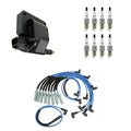 Set of 8 NGK Ignition Coil Wires & Platinum Spark Plugs for B1500 Dakota Ram 2500 V8