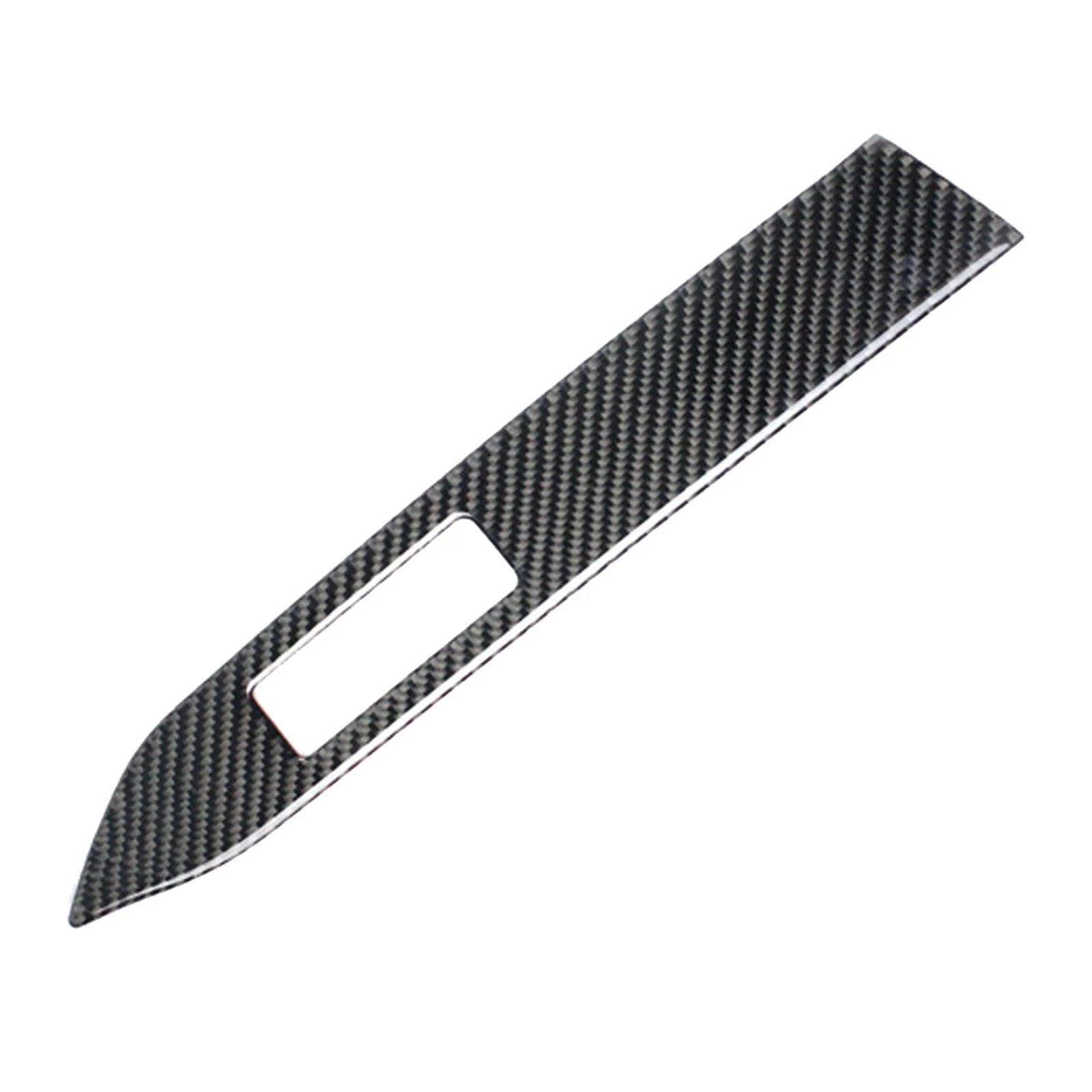 Real Carbon Fiber Interior Center Console Panel Trim for Mustang (2015-2023)