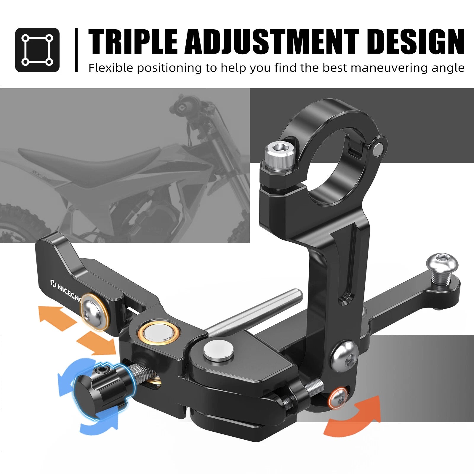 Left Thumb Brake Assembly for KTM EXC SX XC F XC-W XCF-W (125-530)