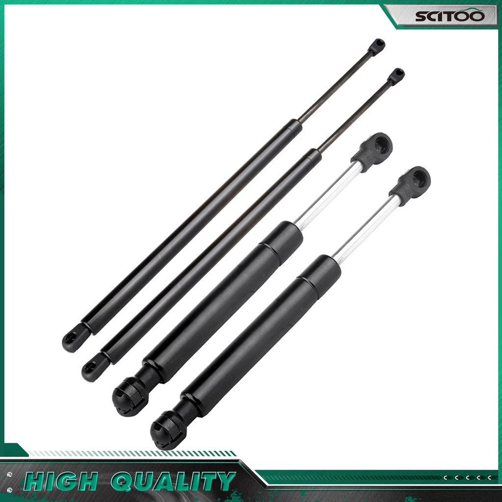 Set of 4 Hood & Trunk Gas Spring Lift Support Shock Struts for Nissan Maxima (2004–2007)